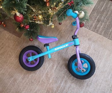 Milly Mally, Dragon Air, bicicleta fara pedale, Turquoise