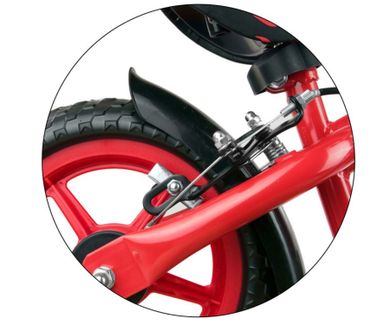Milly Mally, Dragon, bicicleta fara pedale cu frana, Multicolor