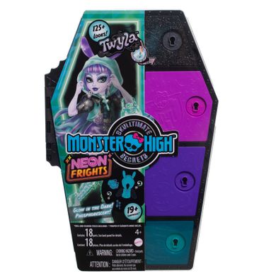 Monster High, Secrete Infricosatoare, Twyla, papusa cu accesorii
