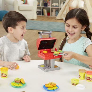 Play-Doh, Grill'N'Stamp, 6 cutii, set creativ