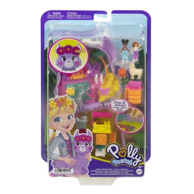 Polly Pocket, Camp Adventure, set de joaca cu papusi si accesorii