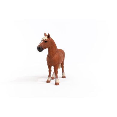 Schleich, Farm World, Cal de bataie belgian, figurina, 13941