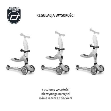 Scoot & Ride, Highwaykick 1, vehicul fara pedale si trotineta 2 in 1, Forest