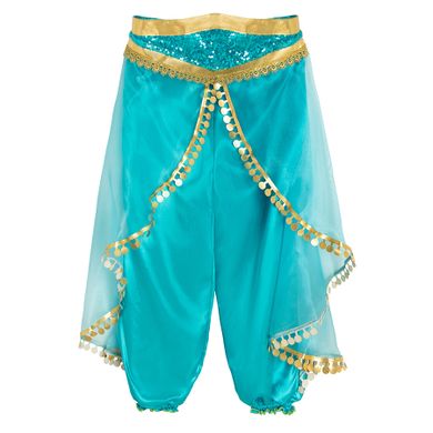 Smiki, Jasmine Aladdin, costum pentru copii, turcoaz, 117/128 cm