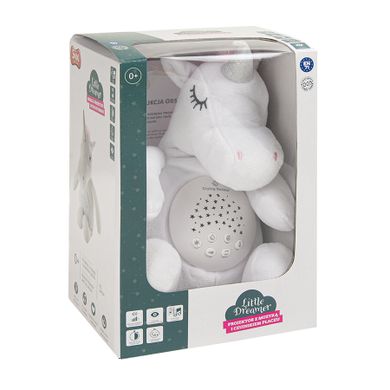 Smiki, Unicorn, proiector de plus cu muzica, lumini si senzor de plans