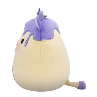Squishmallows, Benito, Blueberry Cheesecake Cow, jucarie de plus, 19 cm
