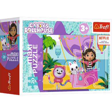 Trefl, Gabby's Dollhouse, puzzle, 20 piese
