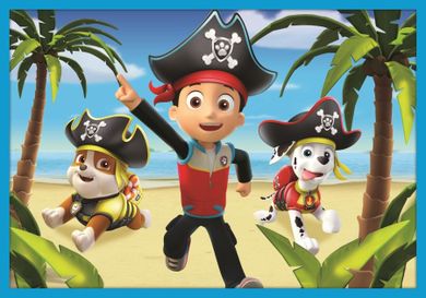 Trefl, Paw Patrol, puzzle 10in1, 329 piese