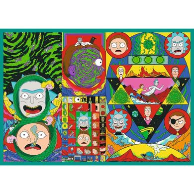 Trefl, Rick and Morty, puzzle, 4-250 piese