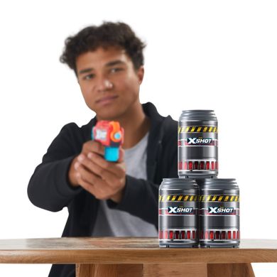 Zuru, X-Shot, Excel, Double Kickback, 2 blastere si 8 proiectile, set de joaca
