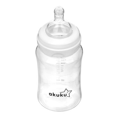 Akuku, biberon cu gatul larg, 240 ml