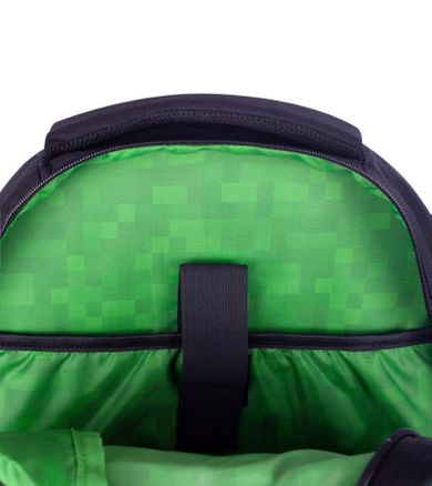 Astra, Minecraft, Time to mine, rucsac pentru scoala cu 3 compartimente