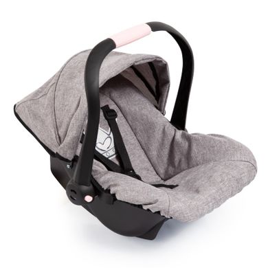 Bayer Design, Deluxe Car Seat, scaun auto pentru papusi, gri