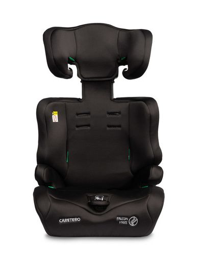 Caretero, Falcon i-Size, scaun auto, negru, 76-150 cm
