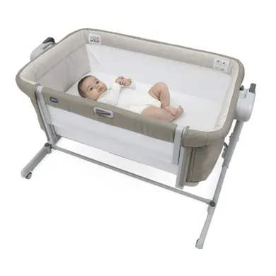 Chicco, Co-Sleeping Next2me, Magic Evo, patut atasabil, Desert Taupe