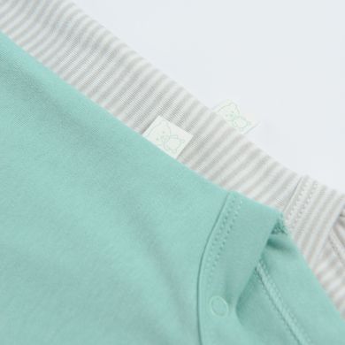 Cool Club, Body cu maneca lunga pentru baieti, gri, verde, set, 2 buc.