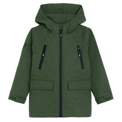 Cool Club, Geaca cu gluga pentru baieti, 3in1, verde-mustar