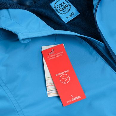 Cool Club, Geaca cu gluga pentru baieti, albastru