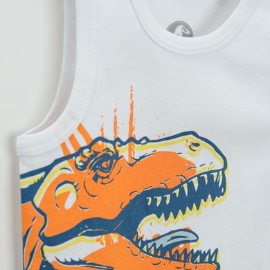 Cool Club, Maiou pentru baieti, mix, imprimeu Jurassic World, set, 3 buc.