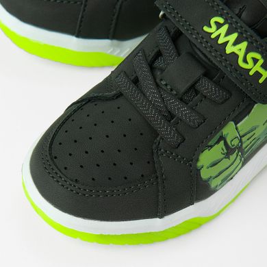 Cool Club, Pantofi sport pentru baieti, gri, imprimeu Marvel Super Heroes