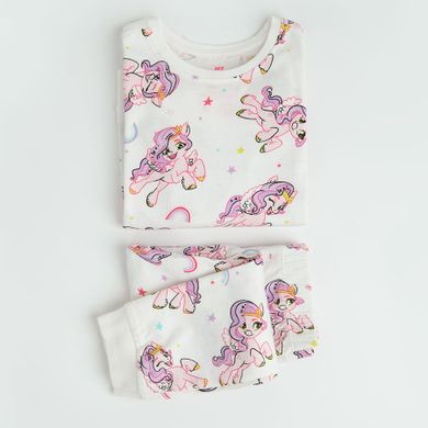 Cool Club, Pijama pentru fete, ecru, imprimeu My Little Pony