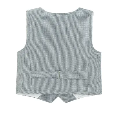 Cool Club, Set pentru baieti, Camasa cu maneca scurta, Vesta, Pantaloni din textil, mix