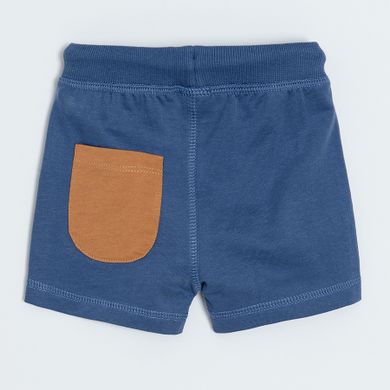 Cool Club, Set pentru baieti, Tricou, Pantaloni scurti, maro-albastru