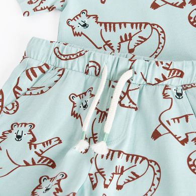 Cool Club, Set pentru baieti, Tricou, Pantaloni scurti, turcoaz