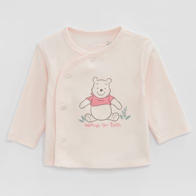 Cool Club, Set pentru fete, 6 piese, ecru, roz, imprimeu Winnie the Pooh