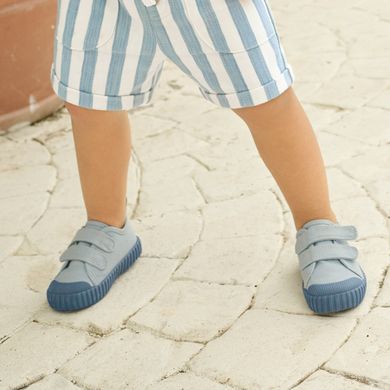 Cool Club, Tenisi pentru baieti, albastru, talpa Barefoot