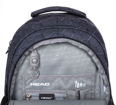 Head, rucsac pentru scoala 3D, Black