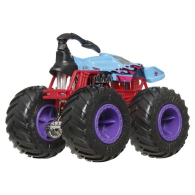 Hot Wheels, Monster Trucks, Scorpedo + masina Hot Wheels, scara 1:64, JCG30