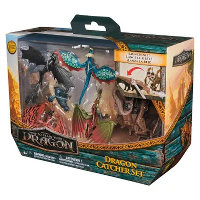 How To Train Your Dragon, Dragon Catcher, set de 5 figurine si accesorii