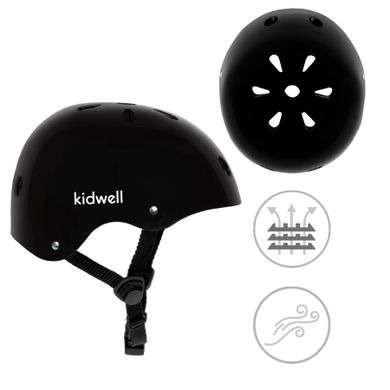 Kidwell, Orix II, casca de protectie, marime S (48-52 cm), Black