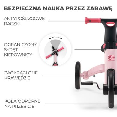 Kinderkraft, 4Trike, tricicleta, Candy Pink