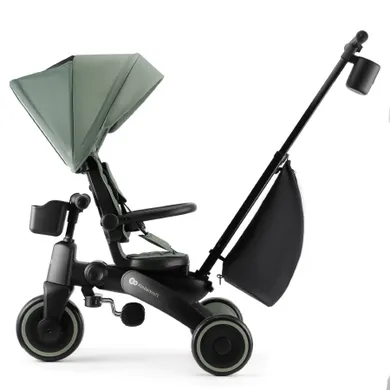 Kinderkraft, Jazz 2, tricicleta multifunctionala 5 in 1, Green
