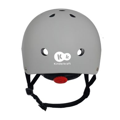 Kinderkraft, Safety, casca de bicicleta, gri