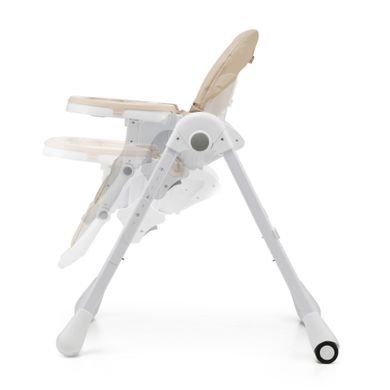 Kinderkraft, Tummie, scaun de masa pliabil 2 in 1, Beige