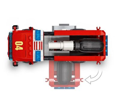 LEGO City Fire, Stingerea incendiului de la Burger Bar, 60214