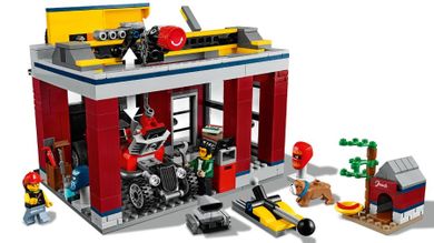 LEGO City Nitro Wheels, Atelier de tuning, 60258