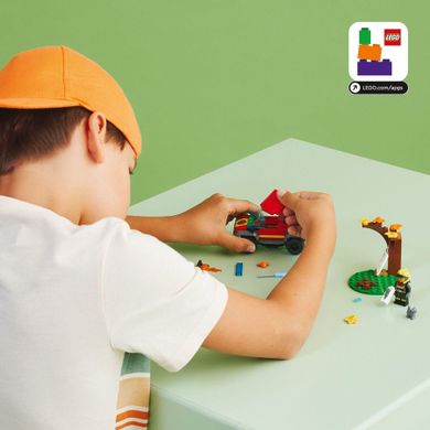 LEGO City, Salvare cu masina de pompieri 4-4, 60393