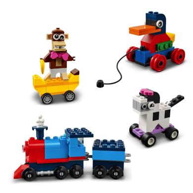 LEGO Classic, Caramizi si roti, 11014
