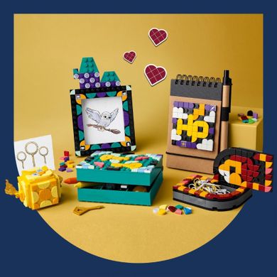 LEGO DOTS, Kit pentru desktop Hogwarts, 41811