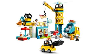 LEGO DUPLO Town, Macara si Constructie, 10933