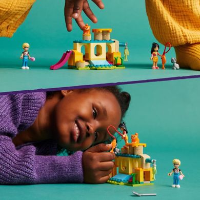 LEGO Friends, Aventuri pe terenul de joaca pentru pisici, 42612