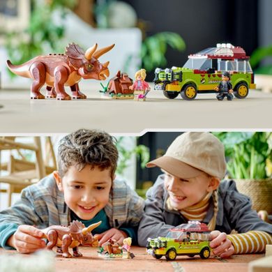 LEGO Jurassic World, Cercetarea dinozaurului Triceratops, 76959