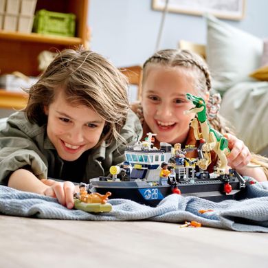 LEGO Jurassic World, Evadarea cu barca a dinozaurului Baryonyx, 76942