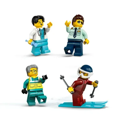 LEGO LEGO City, Avion-ambulanta pentru urgente, 60465