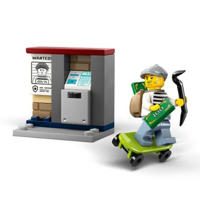 LEGO LEGO City, Urmarire cu motocicleta de politie, 60455
