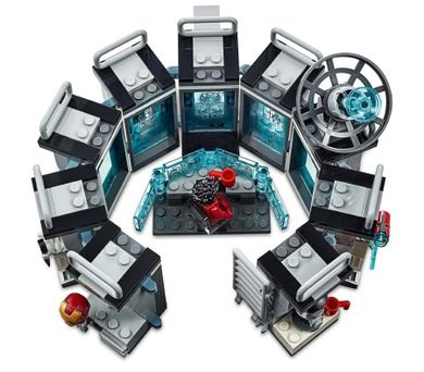 LEGO Marvel Avengers Movie, Iron Man - Sala Armurilor, 76125